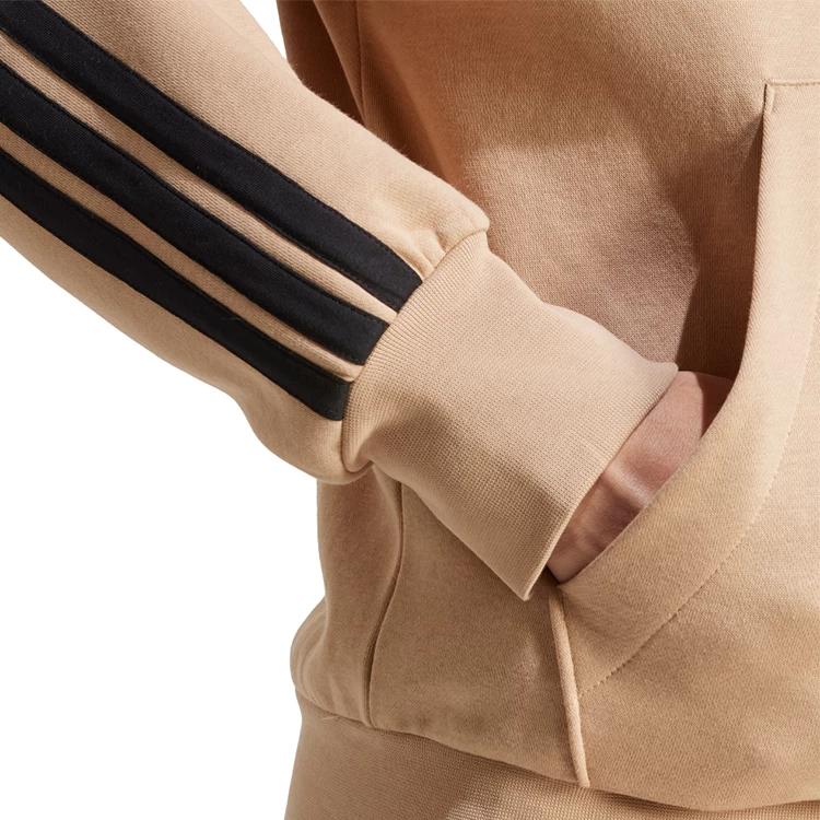 Мужская Толстовка Adidas M 3S FL FZ HD L Коричневый photo 5