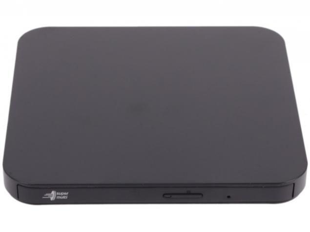 External DVDRW Drive LG GP95NB70, Portable Slim, DVD Super Multi DL: CDR/RW +24x/-24x, DVDR+8x/-8x, RW+6x/-6x, DL+6x, RAM 5x, USB2.0 + OTG, Black, Retail photo 1