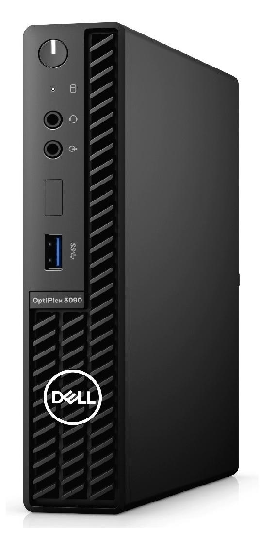 DELL OptiPlex 3000 MFF lntel® Core® i5-12500T (6 Cores/18MB/12T/2.0GHz to 4.4GHz/35W), 8GB (1X8GB) DDR4, M.2 256GB PCIe NVMe SSD, Intel Integrated Graphics, WiFi6 2x2+BT5.2, TPM, NO ODD, USB mouse MS116, USB KB216, PSU 65W, Ubuntu, 3Y Warranty, Black. photo 1