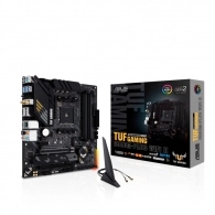 ASUS TUF GAMING B550M-PLUS WIFI II, Socket AM4, 10Phases, AMD B550, Dual 4xDDR4-4866, APU AMD graphics, HDMI, DP, 2xPCIeX16 4.0, 4xSATA3, RAID, 1xPCIeX1, RAID, 2xM.2 4.0, S1200A HDA, SPDIF, 2.5GbE LAN, WiFi6/BT, 2xUSB3.2 Gen 2(A+C), 6xUSB3.2, Aura Sync RG 