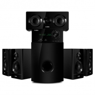 Колонки 5.1 SVEN HT-210 / 120W RMS / Bluetooth / FM-tune / USB Flash / SD card / Black thumbnav 2
