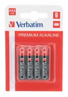 Verbatim Alcaline Battery  AAA, 4pcs, Blister pack thumbnav 1