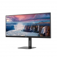 34.0” Монитор AOC U34V5C/BK / WQHD / 21:9 / 100Hz / 1ms / Black thumbnav 2