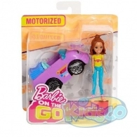 Barbie FHV76 Papusa Cu Vehicol Seria "On The Go" Ast 
