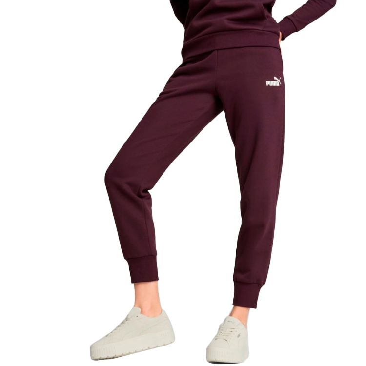 Pantaloni Puma ESS Sweatpants FL cl L Bordo Femei photo 2