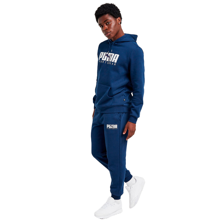 Pantaloni Puma Key Graphic Pants FL M Albastru Barbati photo 3