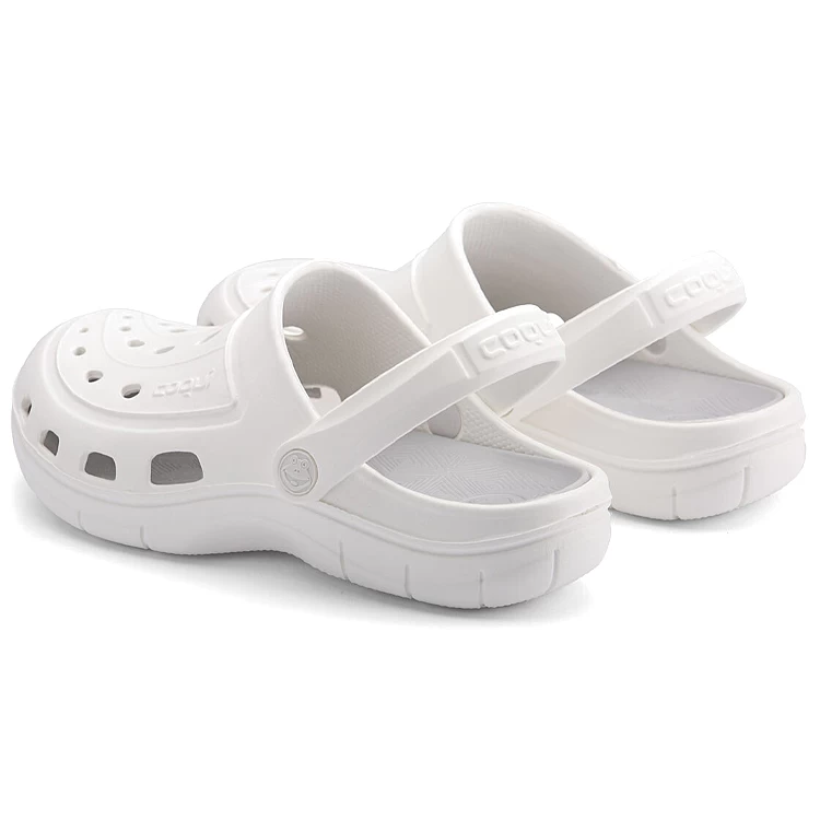 Шлепанцы COQUI Clogs JUMPER / Мужской / 45 / Белый/Серый photo 4