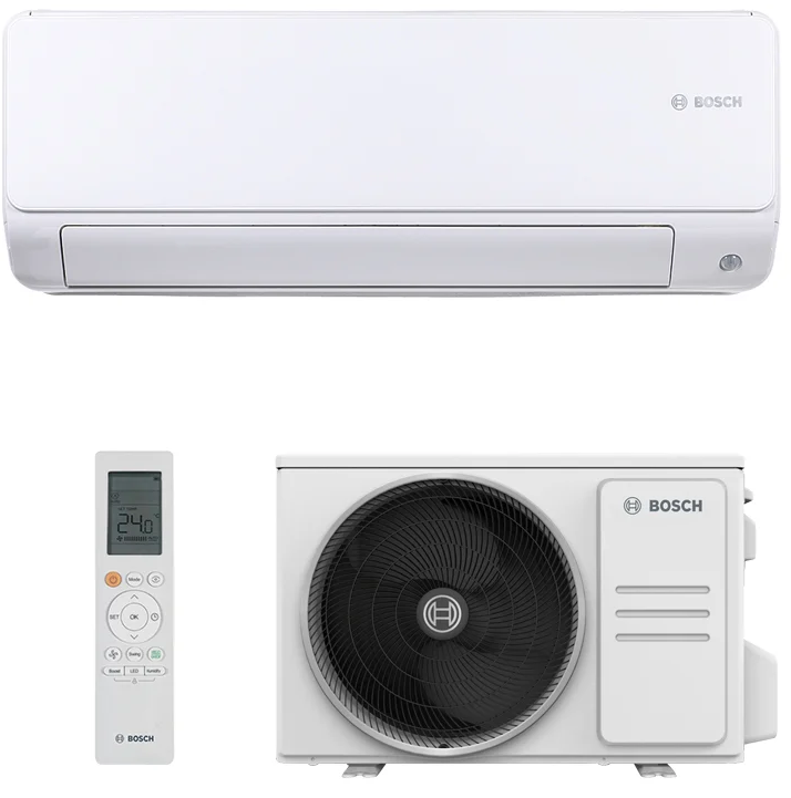 Aparat de aer conditionat Bosch CL6000iU W 70 E 24000 BTU / 70 m2 / Invertor / Wi-Fi R32 / A+ photo 1 Aparat de aer conditionat Bosch CL6000iU W 70 E 24000 BTU / 70 m2 / Invertor / Wi-Fi R32 / A+ photo 1