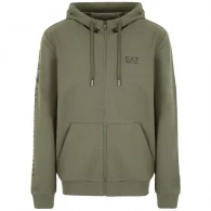 Hanorac EA7 EMPORIO ARMANI COTTON-BLEND HOODED LOGO 
