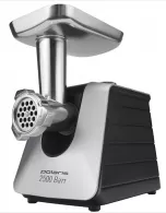 Tocator de carne Polaris PMG2546, 2.7 kg/min, 2500 W, Inox 
