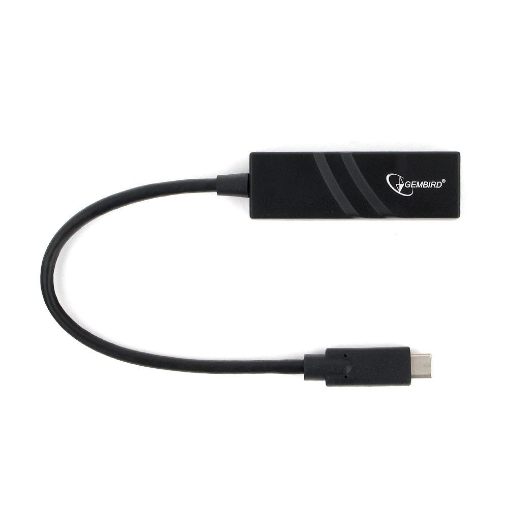 USB-C / Gigabit Ethernet Adapter  / Gembird A-CM-LAN-01 photo 2