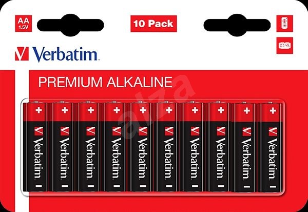Verbatim Alcaline Battery  AAA, 10pcs, Blister pack photo 1