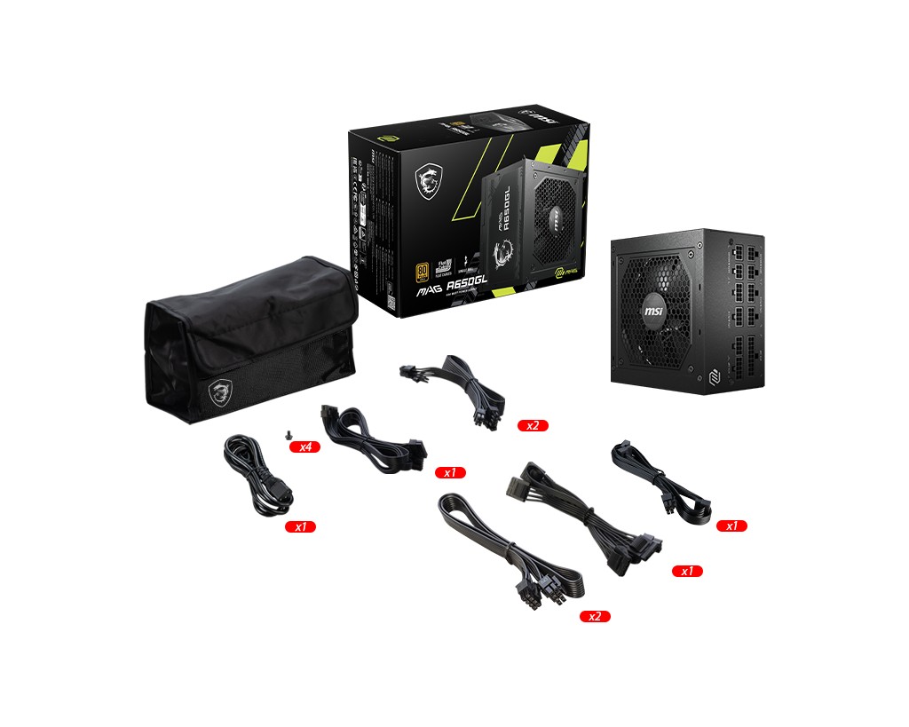Bloc de alimentare 650W MSI MAG A650GL photo 5