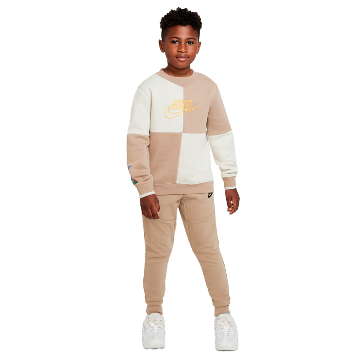 Брюки Nike B NSW TCH FLC PANT / Мужской / L / Бежевый photo 3