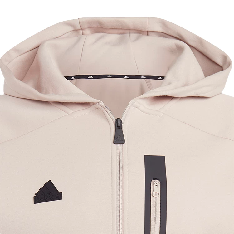 Hanorac pt bărbați Adidas M D4GMDY FZHD S Bej photo 4