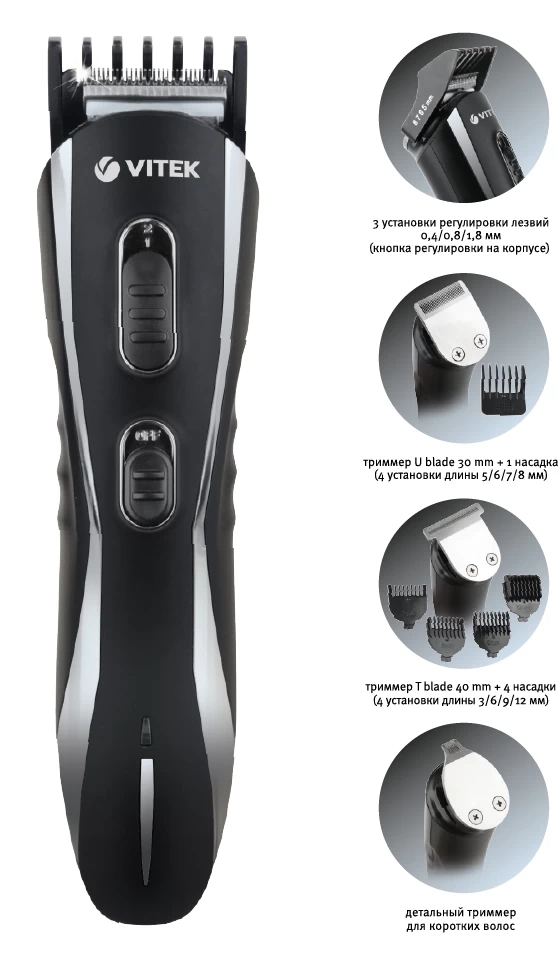 Триммер для лица Vitek VT-2547 photo 1