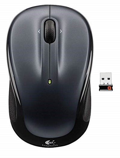 Logitech Wireless Mouse M325 Dark Silver, Optical Mouse for Notebooks, Nano receiver, Retail photo 1