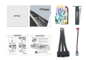 ZOTAC GeForce RTX 4070 Ti AMP Extreme AIRO 12GB GDDR6X, 192bit, 2700/21000Mhz, Ada Lovelace/DLSS3, PCIeX16 4.0, 1xHDMI, 3xDP, Aerodynamic Design, Triple Fan/ IceStorm 2.0, Active Fan Control/FREEZE Fan Stop/Composite Heatpipes, SPECTRA 2.0 RGB, Metal Back thumbnav 2