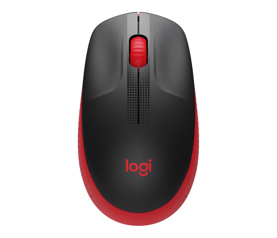 Logitech Wireless Mouse M190 Full-size - RED - 2.4GHZ - EMEA - M190 photo 1 Logitech Wireless Mouse M190 Full-size - RED - 2.4GHZ - EMEA - M190 photo 1