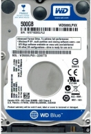 2.5" HDD 500GB  Western Digital WD5000LPVX, Blue™, 5400rpm, 8MB, 7mm, SATAIII, NP thumbnav 1