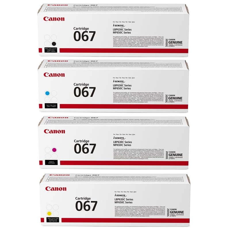 Laser Cartridge Canon 067 Y (5099C002), Yellow (1250 pages) for F651Cw /MF655Cdw /MF657Cdw /LBP631Cw /LBP633Cdw. photo 6