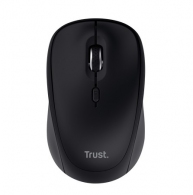 Mouse Wireless Trust Yvi+ Compact / 8m 2.4GHz Micro receiver / 1600dpi / Black thumbnav 1