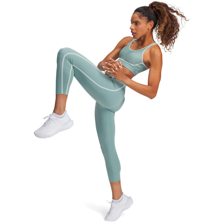 Спортивное бра Under Armour Infinity Mid Piped / Женский / S / Зеленый photo 5