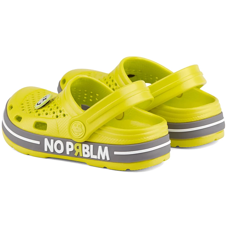 Slapi COQUI Clogs LINDO + Amulet / cm / Galben-gri photo 4