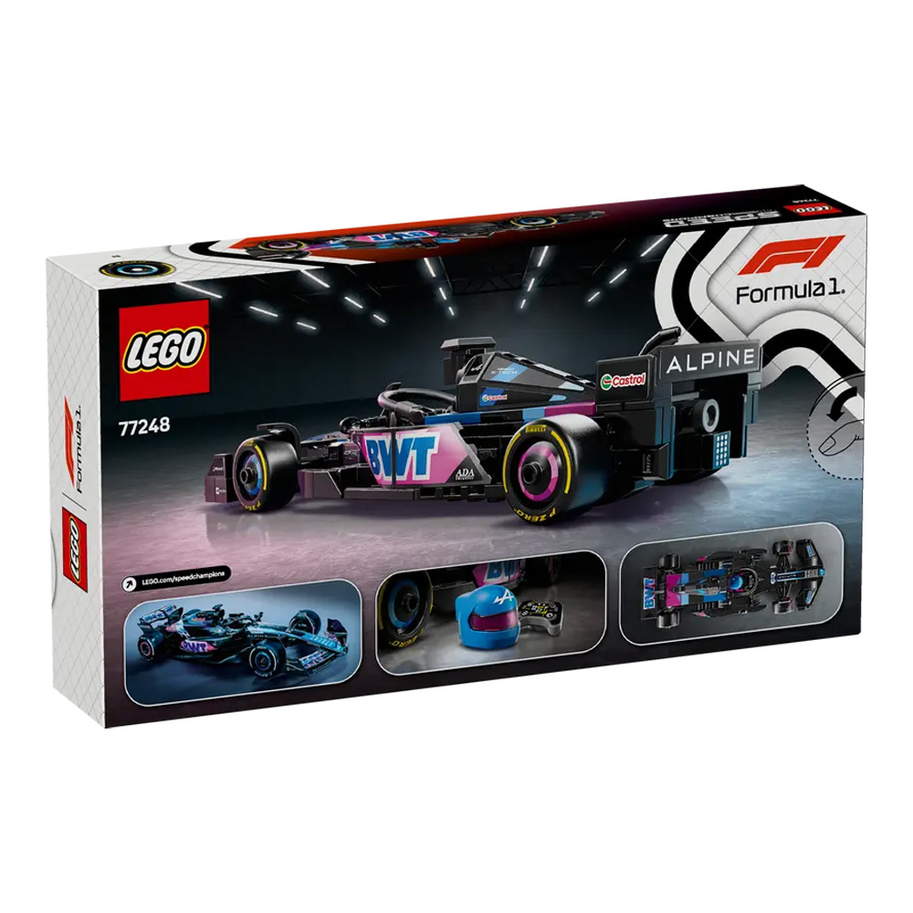 Constructor Lego Speed Champions BWT Alpine F1 Team A524 Race Car 77248 de la 10+ ani photo 6