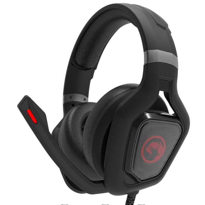 MARVO "HG8960", Headset HG8960 Wired Gaming, 3.5 mm, USB (Red Backlight), PC, PS4, XOne photo 1