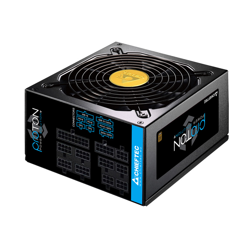 PSU CHIEFTEC PROTON Series BDF-75OC, 750W, 80 PLUS® Bronze, Active PFC, Cable Management, 140mm Silent fan photo 1