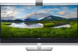 34.0" DELL IPS LED C3422WE Video Conferencing Black (5ms, 21:9, 300M:1, 300cd, 3440 x 1440, 178°/178°, HDMI, DisplayPort, USB-C, USB Hub: 3 x USB3.0, LAN (RJ-45), Webcam 5Mpx, Speakers 2 x 5W, Audio Line out, Height Adjustment, VESA) 