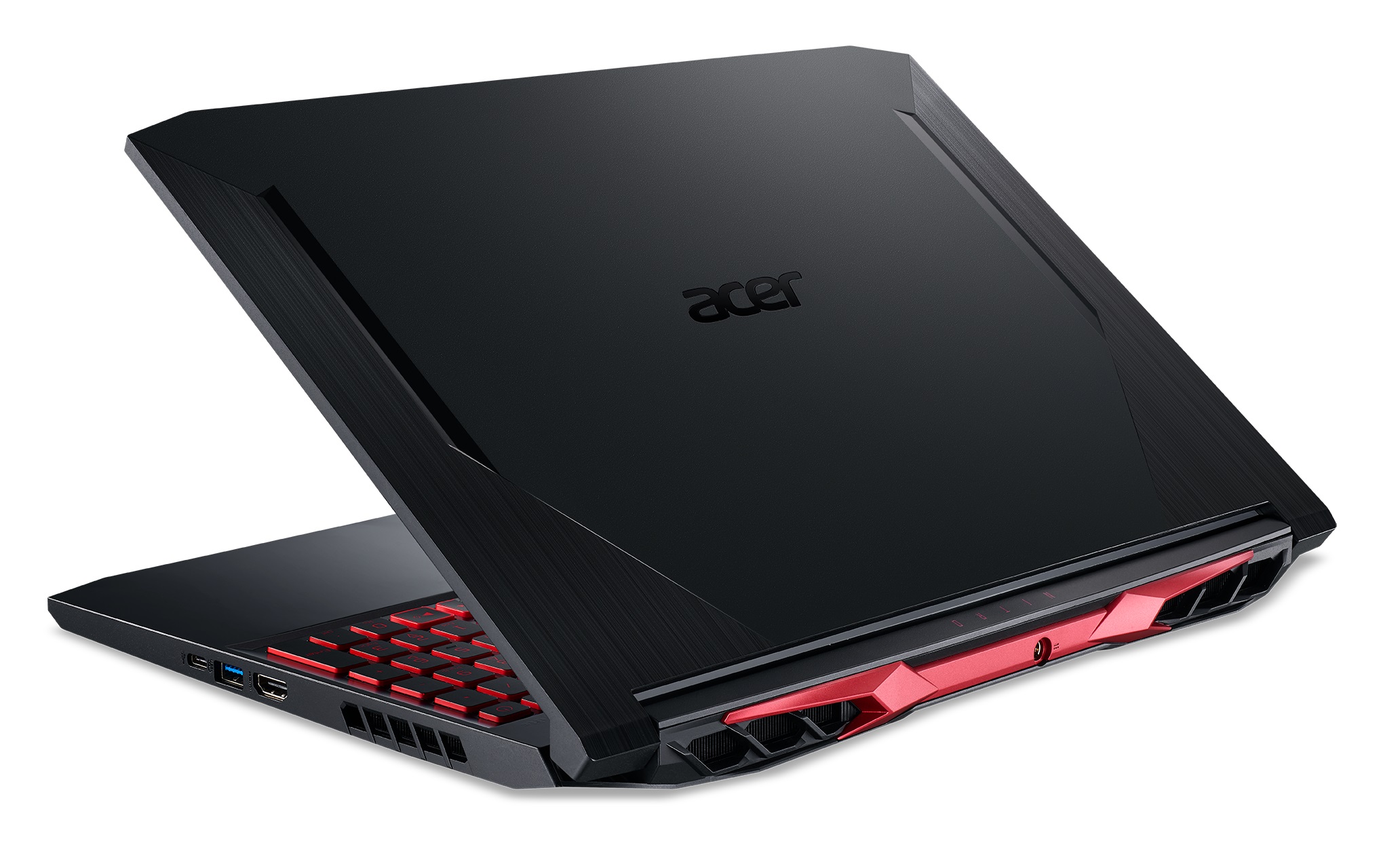 ACER Nitro AN515-55 Obsidian Black (NH.QB0EU.007) 15.6" FHD IPS 144Hz (Intel Core i5-10300H 4xCore 2.5-4.5GHz, 16GB (2x8) DDR4 RAM, 512GB PCIe NVMe SSD+HDD Kit, GeForce RTX3050 4GB GDDR6, WiFi6-AX/BT5, 4cell, HD Webcam, RUS, Backlit, No OS, 2.3 kg) photo 2