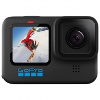 Action Camera GoPro HERO 10 Black + microSD Card 32GB, Photo-Video Resolutions:23MP/5.3K60+4K120, 8xslow-motion, waterproof 10m, voice control, 3x microphones, hyper smooth 4.0, Live streaming, Time Lapse, HDR, GPS, Wi-Fi, Bluetooth, microSD,USB-C,3.5mm,  