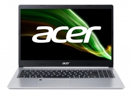 ACER Aspire A515-45 Pure Silver (NX.A82EU.010) 15.6" FHD IPS (AMD Ryzen 3 5300U, 4xCore, 2.6-3.8GHz, 8Gb (1x8) DDR4 RAM, 512GB PCIe NVMe SSD+HDD Kit, AMD Radeon Graphics, WiFi6-AX/BT5.1, RJ-45, FPR, Backlit, 3cell, 720P HD Webcam, RUS, No OS, 1.76 kg) 