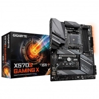 GIGABYTE X570S GAMING X, Socket AM4, AMD X570, 14Phases, Dual 4xDDR4-5100, APU AMD graphics, HDMI 2.0, 2xPCIe 4.0 X16, 6xSATA3, RAID, 3xM.2 PCIe 4.0, 2xPCIe X1, Realtek 7.1 Audio, 1x2.5GbE LAN, 2xUSB-C 3.2Gen2, 6xUSB3.2 Gen1, RGB Fusion 2.0, ATX 