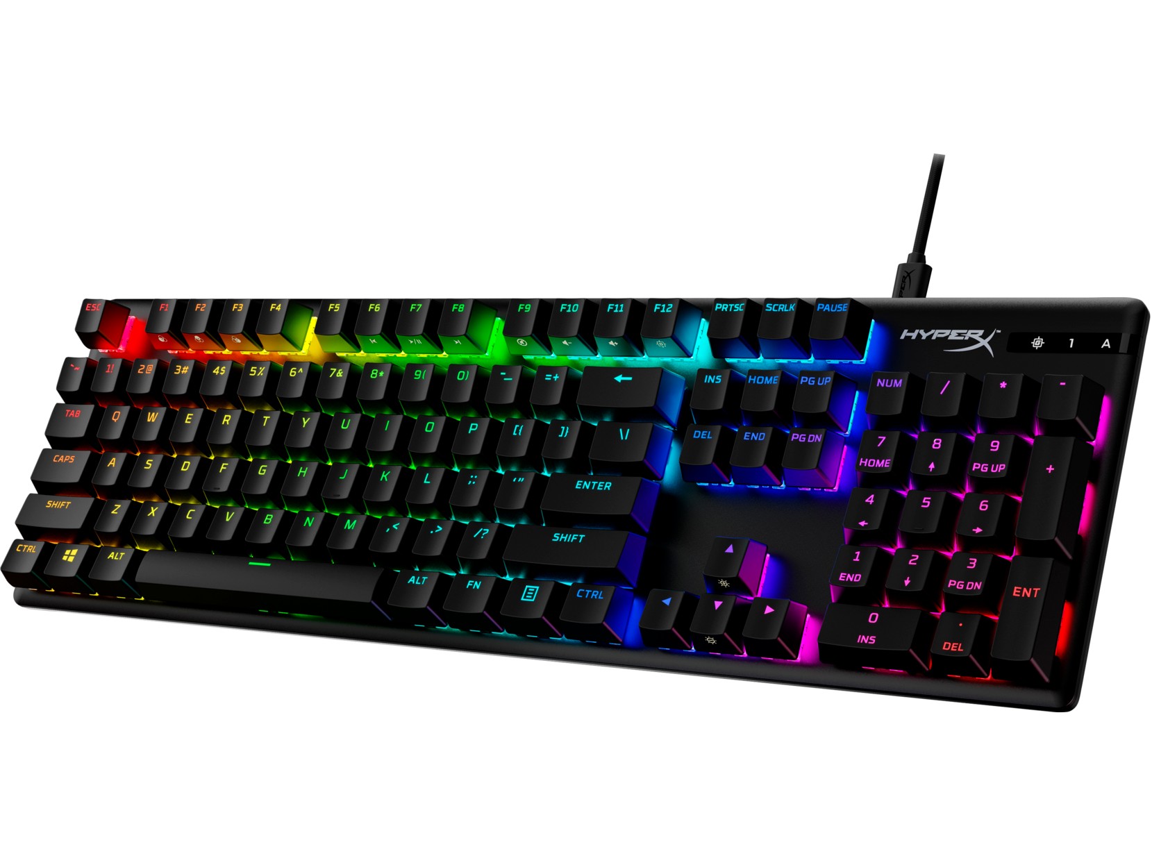 Клавиатура HYPERX Alloy Origins PBT HX Aqua - Tactile key switch [639N5AA#ACB] photo 3