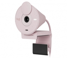 Camera Web Logitech Brio 300 / 1080p / auto light correction / noise-reducing mic / USB-C / Rose thumbnav 1