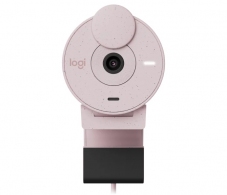 Camera Web Logitech Brio 300 / 1080p / auto light correction / noise-reducing mic / USB-C / Rose thumbnav 4