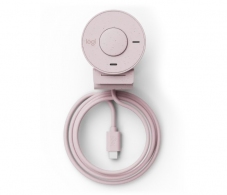 Camera Web Logitech Brio 300 / 1080p / auto light correction / noise-reducing mic / USB-C / Rose thumbnav 6