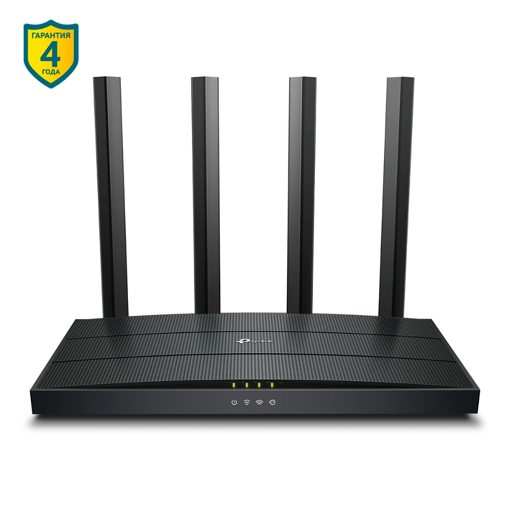 Wi-Fi роутер TP-LINK  Archer AX12 / AC1500 Dual Band / Wi-Fi6 / Gigabit / 1WAN+3LAN / 4 fixed antennas photo 1