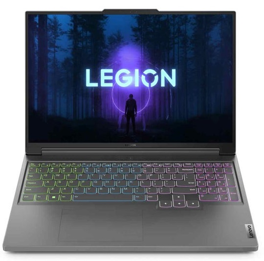 Ноутбук 16.0" Lenovo Legion Slim 5 16APH8 / AMD Ryzen 5 7640HS / 16GB / 1TB SSD / RTX 4050 / Storm Grey photo 1