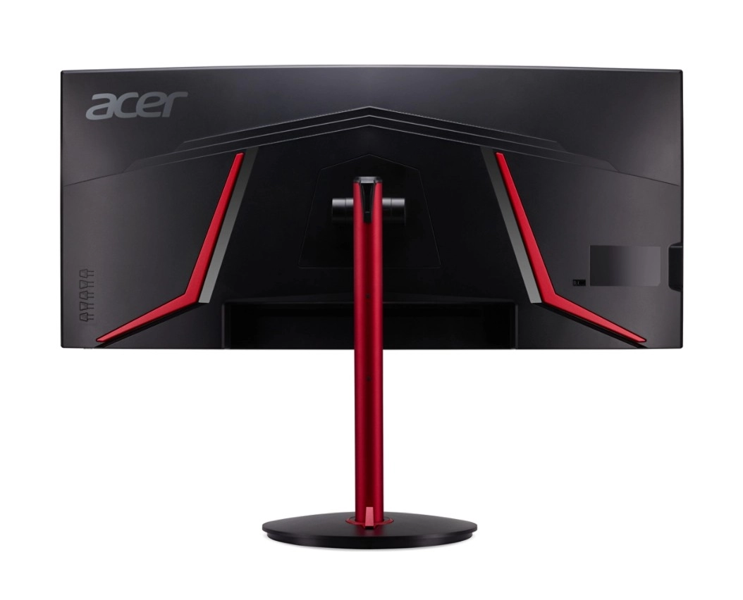 34.0" Monitor Gaming ACER XZ342CU [UM.CX2EE.P17] / 4K / Curved / 1ms / 165Hz / Black/Red photo 4