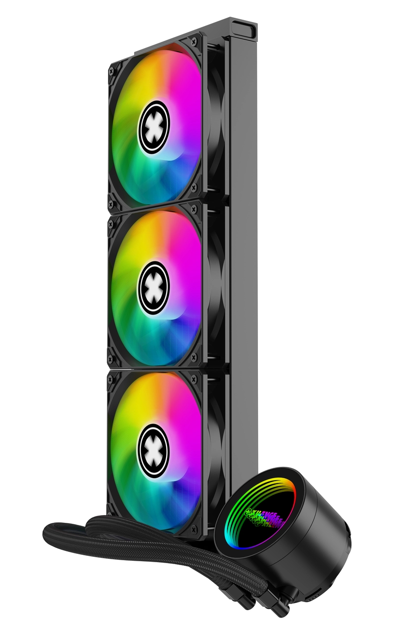 Кулер XILENCE Liquid Cooler (XC997) ”LiQuRizer LQ360G.ARGB”  Performance A+ / Universal / 350W / Black photo 3