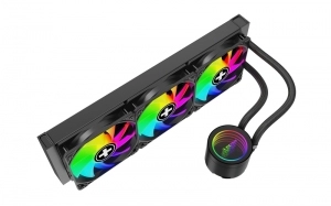 Кулер XILENCE Liquid Cooler (XC997) ”LiQuRizer LQ360G.ARGB”  Performance A+ / Universal / 350W / Black thumbnav 4