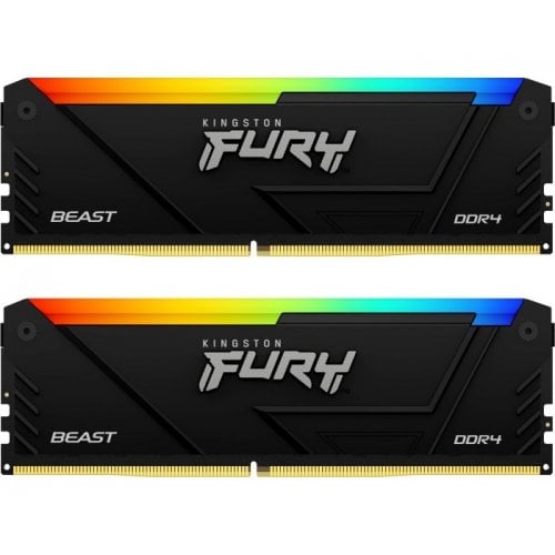 Memorie operativa Kingston FURY® Beast DDR4 RGB DDR4-3600 32GB (Kit of 2*16GB) photo 2