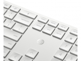 Tastatura si mouse Wireless HP 650, White thumbnav 3