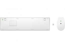 Tastatura si mouse Wireless HP 650, White thumbnav 4
