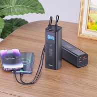 Портативный аккумулятор HOCO Q17 Electric/ 140W / 25000mAh / Black thumbnav 4