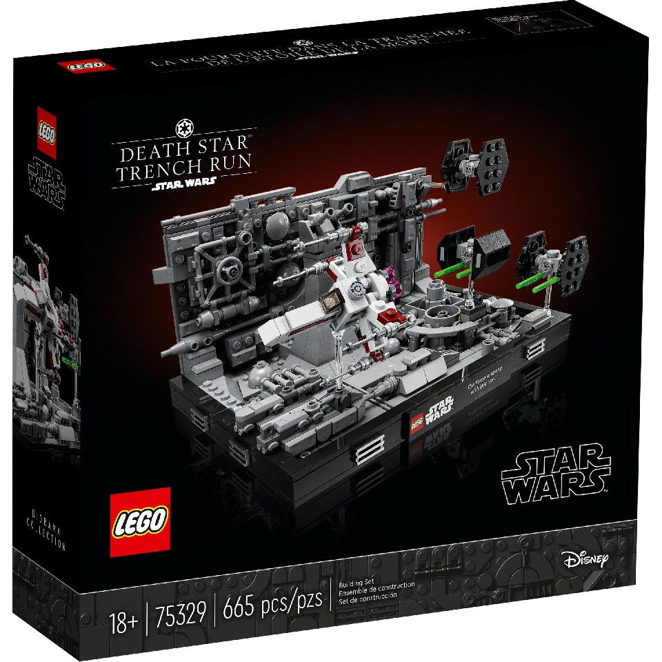 Lego Star Wars 75329 Death Star Trench Run Diorama photo 1